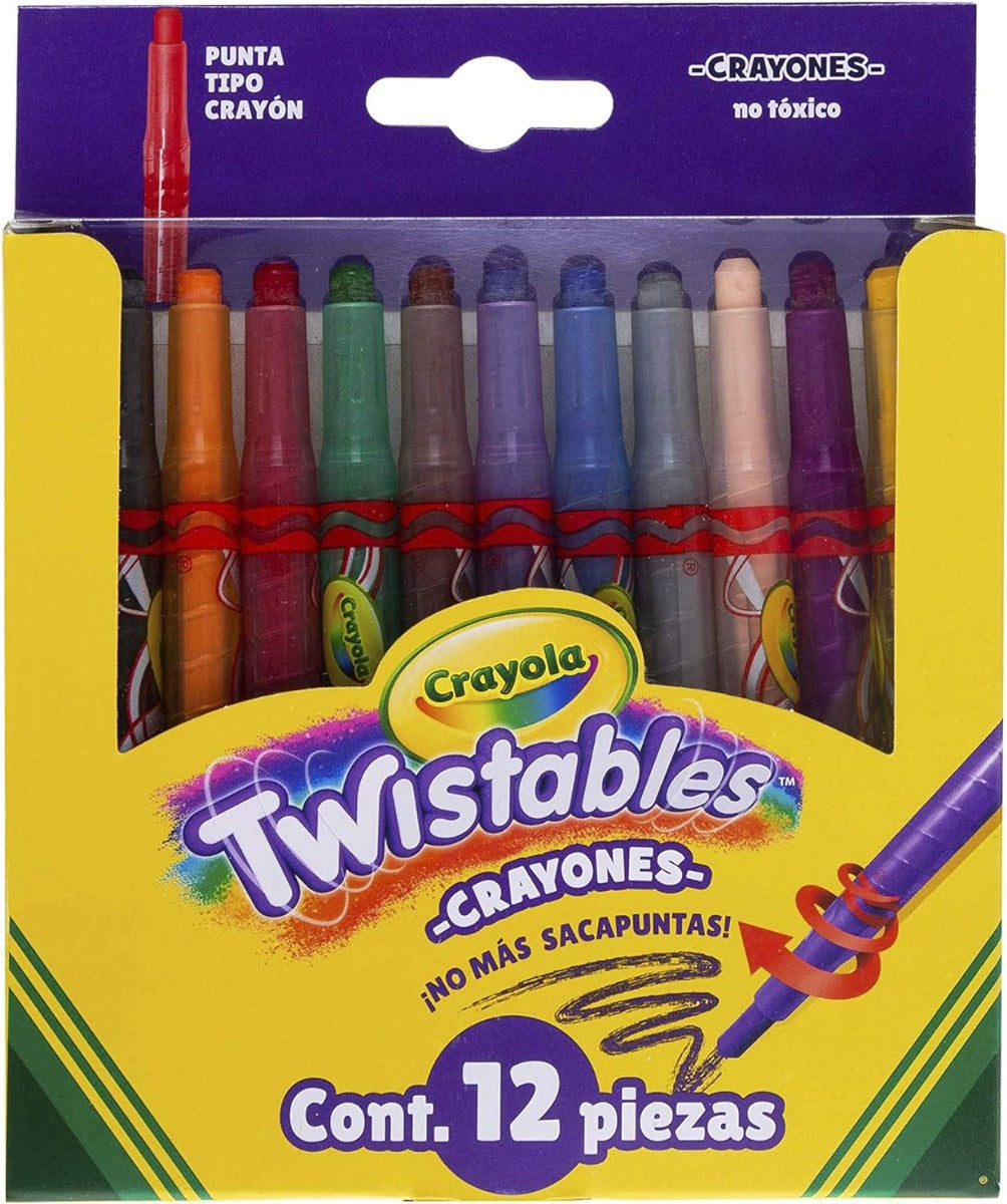 Crayola Crayon Mini Twistable 12 Pack