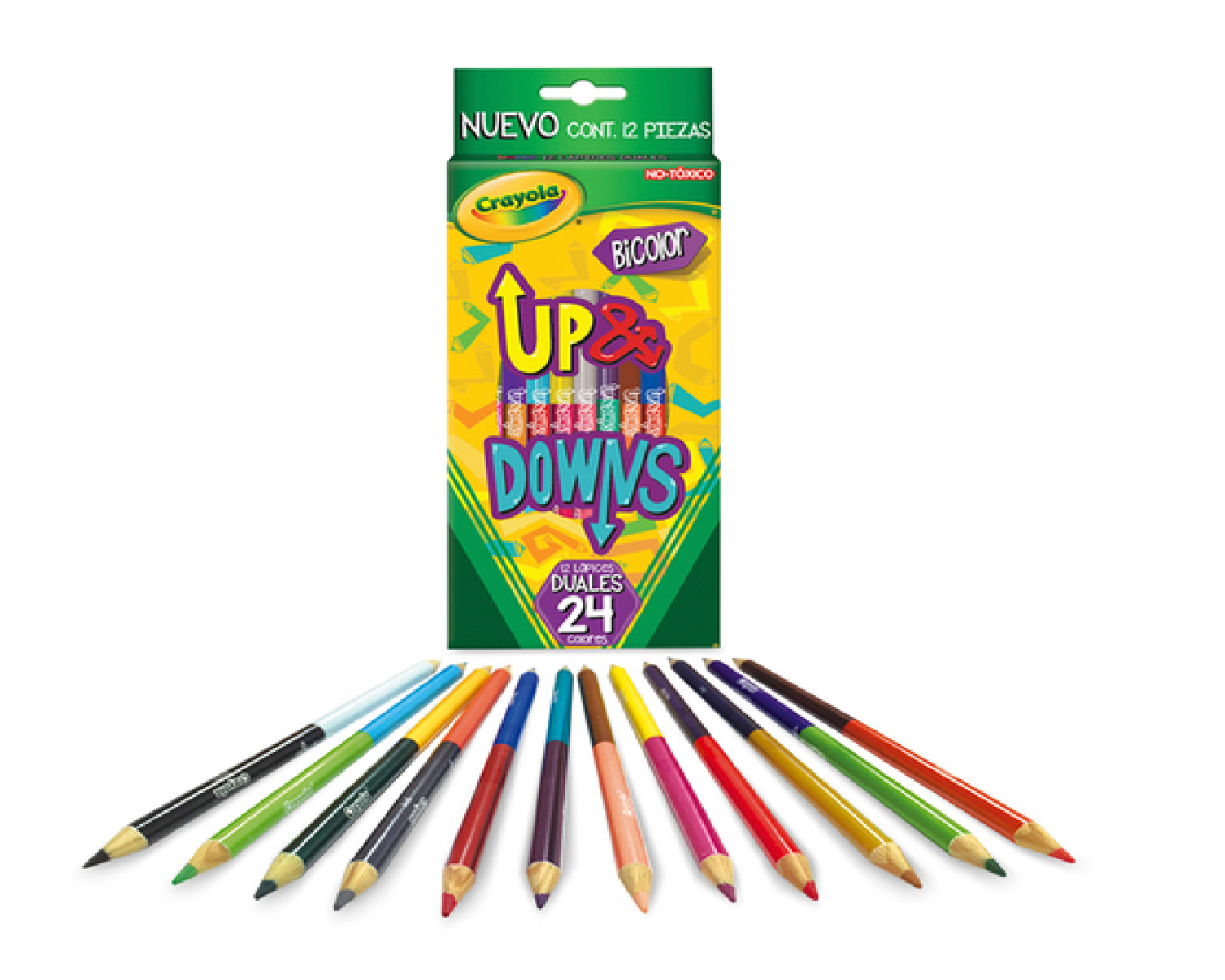 Crayola Two-Tone Round Colored Pencils