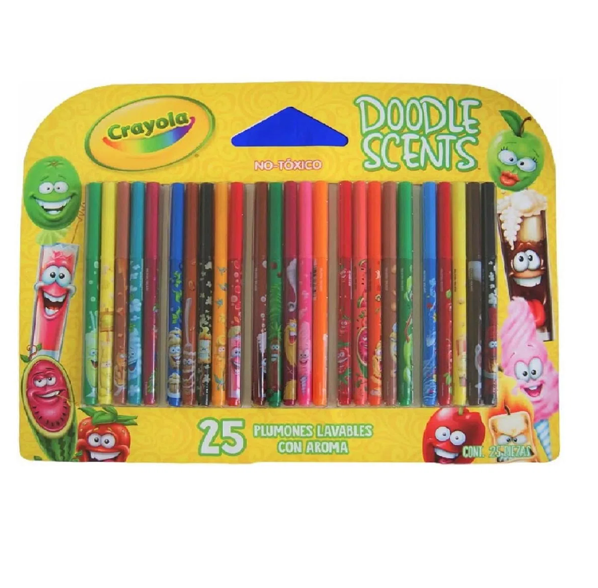 Crayola Doodle Scents Multicolor Markers 25 pcs