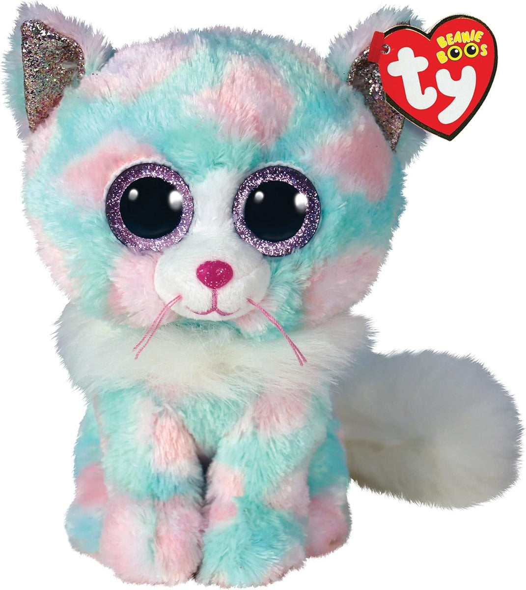 Ty Beanie Boo Opal Pastel Cat