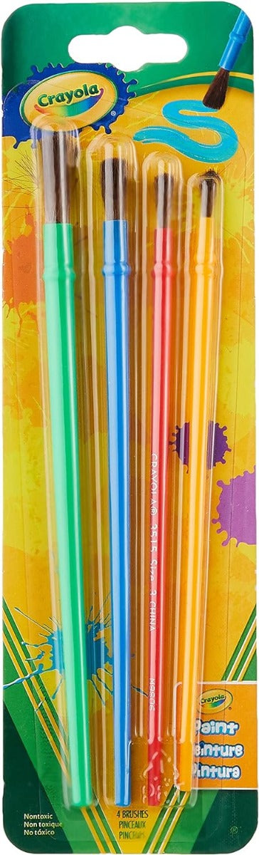 Crayola School Brush 4 Pack