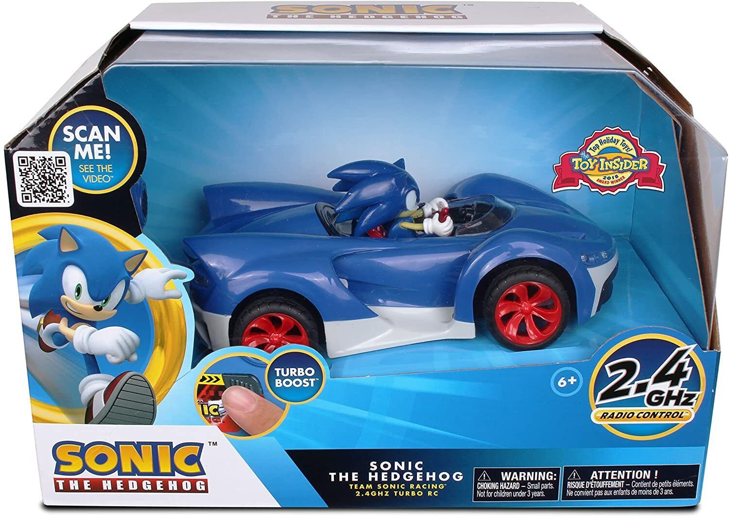 Sonic Remote Control Racing Car With Turbo Boost