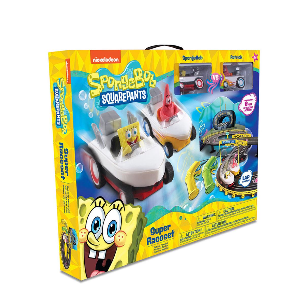 Spongebob Race Track and Vehicles