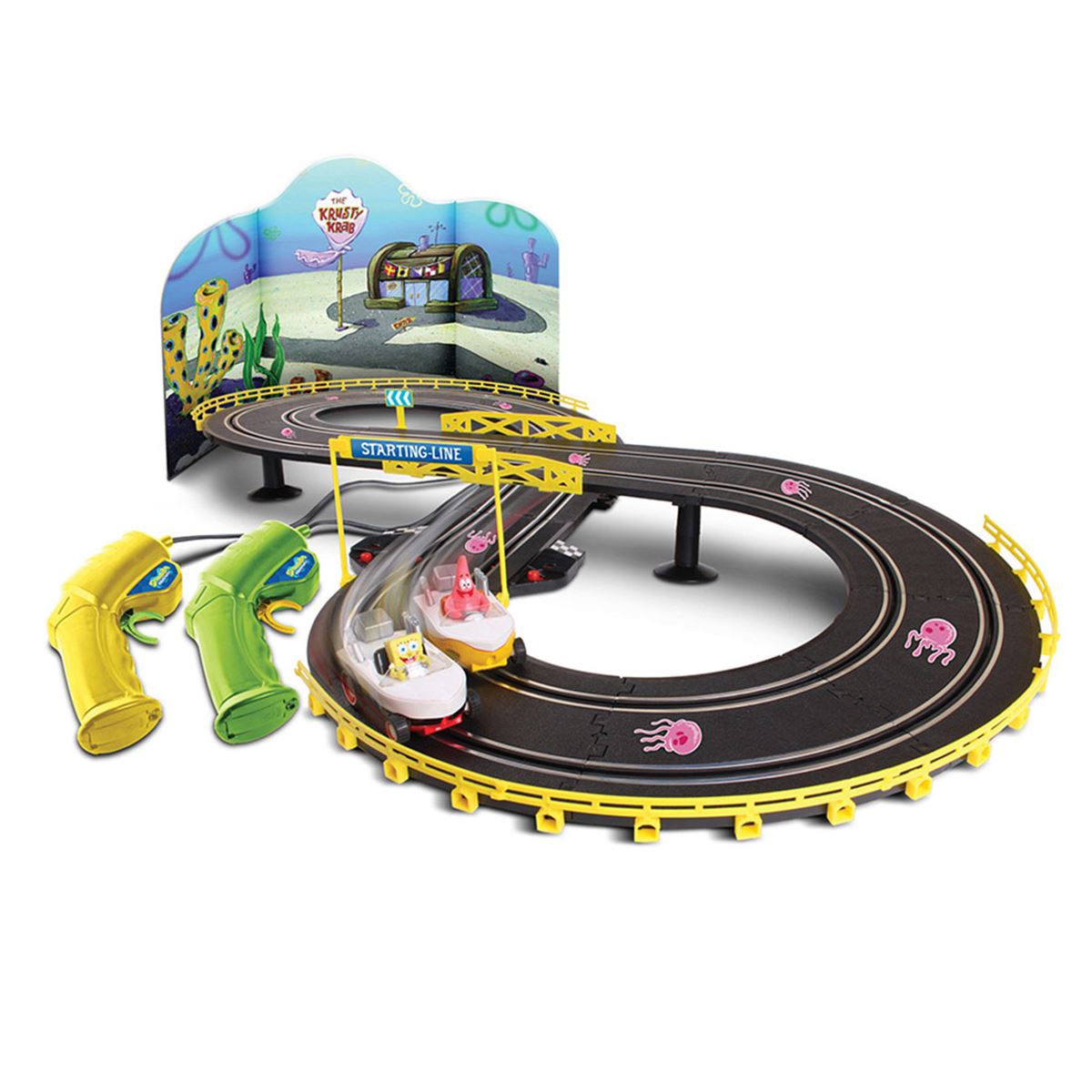 Spongebob Race Track and Vehicles