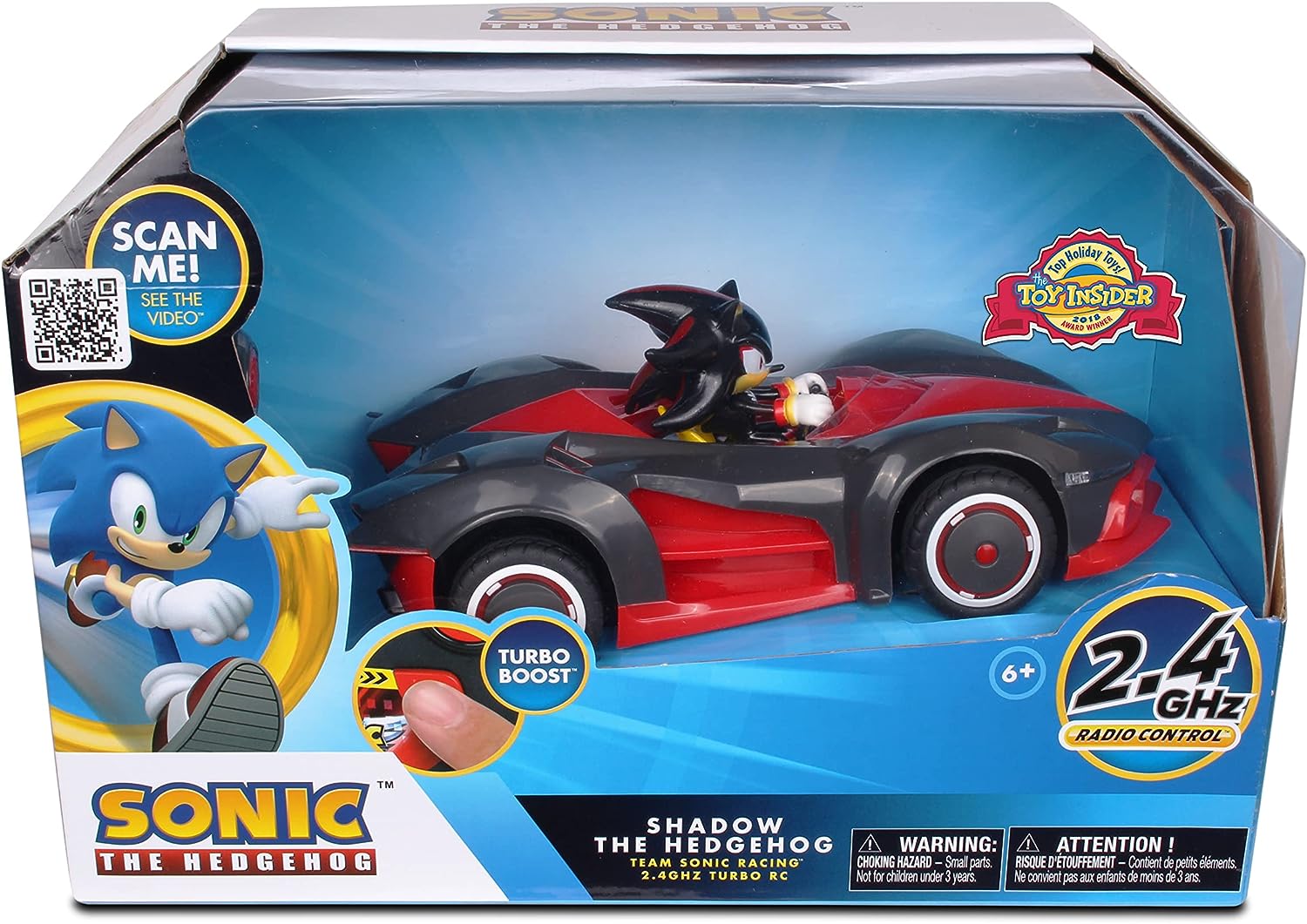 Sonic Car 2.4 GHz Shadow The Hedgehog 602