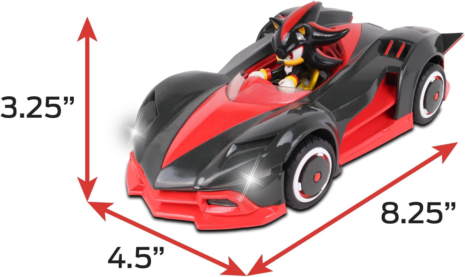 Sonic Car 2.4 GHz Shadow The Hedgehog 602