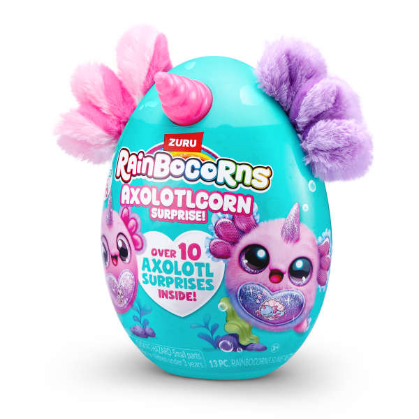 RAINBOCORNS HUEVO SORPRESA  AXOLOTLCORN
