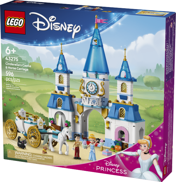 DISNEY CASTILLO Y CARRUAJE DE CENICIENTA 43275