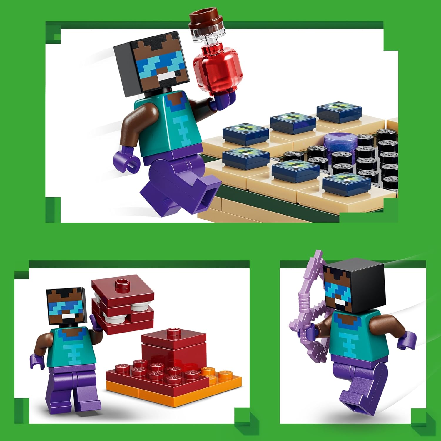 MINECRAFT EL VIAJE POR EL NETHER Y EL PORTAL AL END 21584