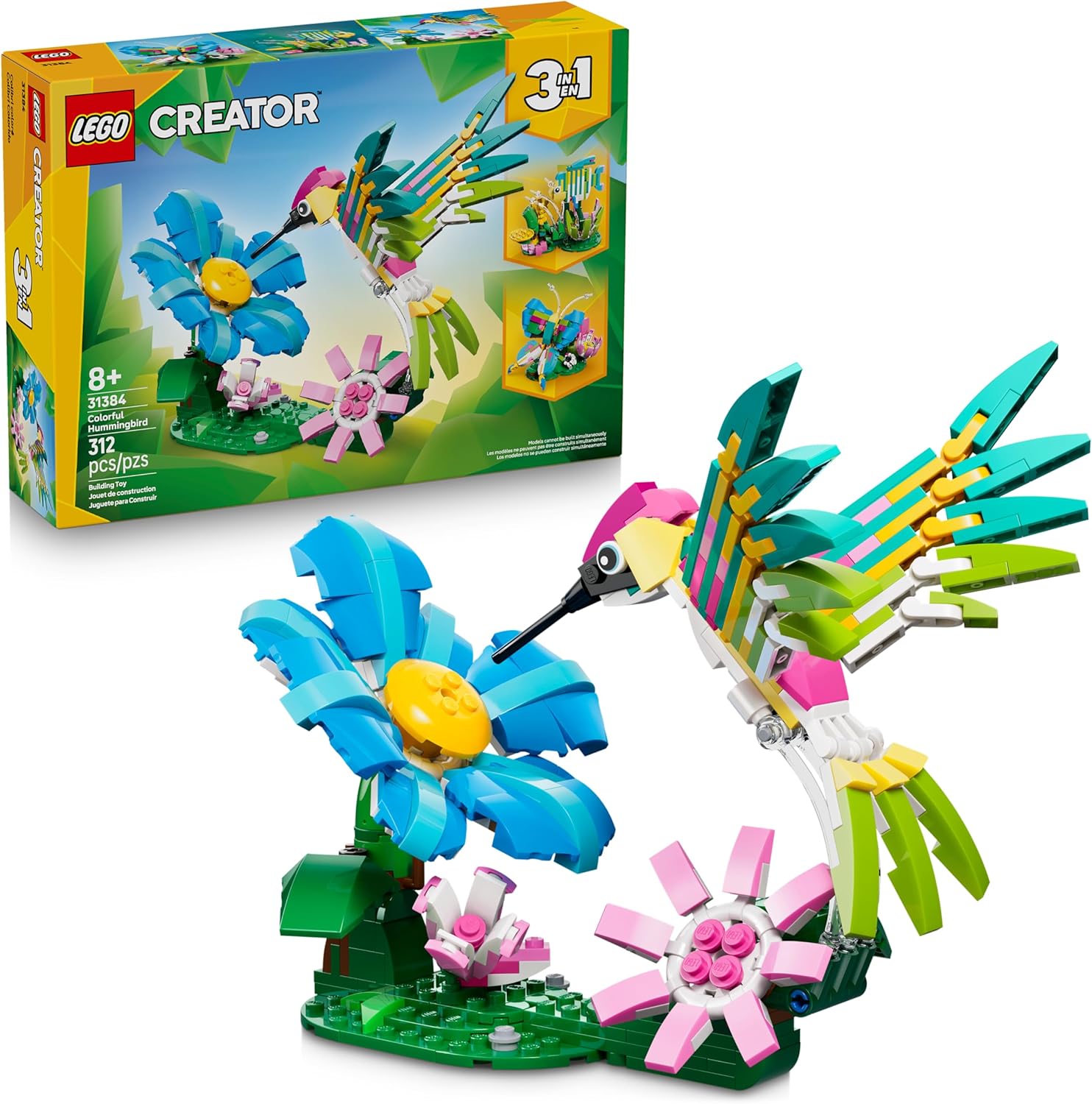 CREATOR FAUNA SALVAJE: COLIBRÍ DE COLORES 31384