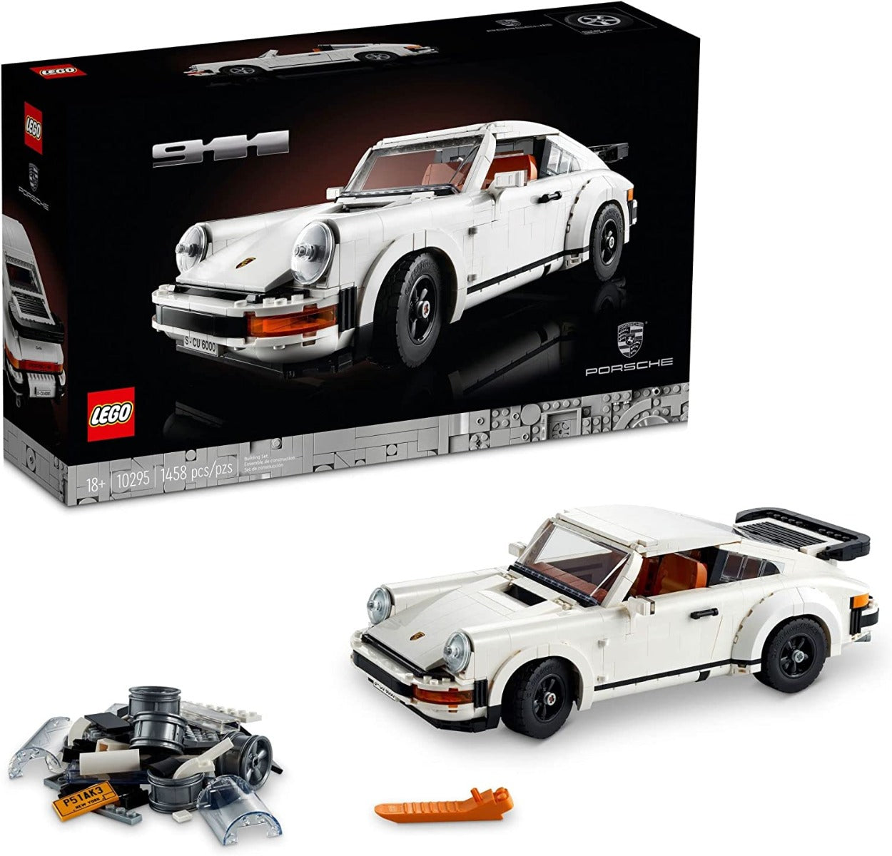 Lego Porsche 911 Building Kit 10295