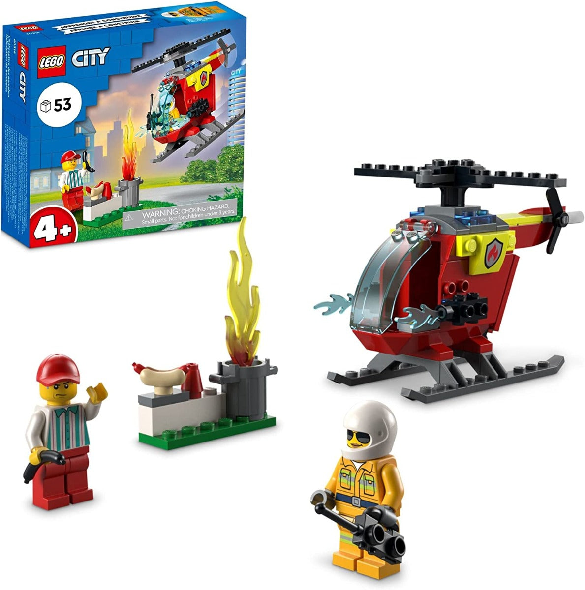 Lego Fire Helicopter