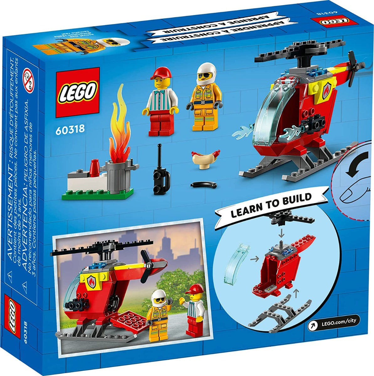 Lego Fire Helicopter