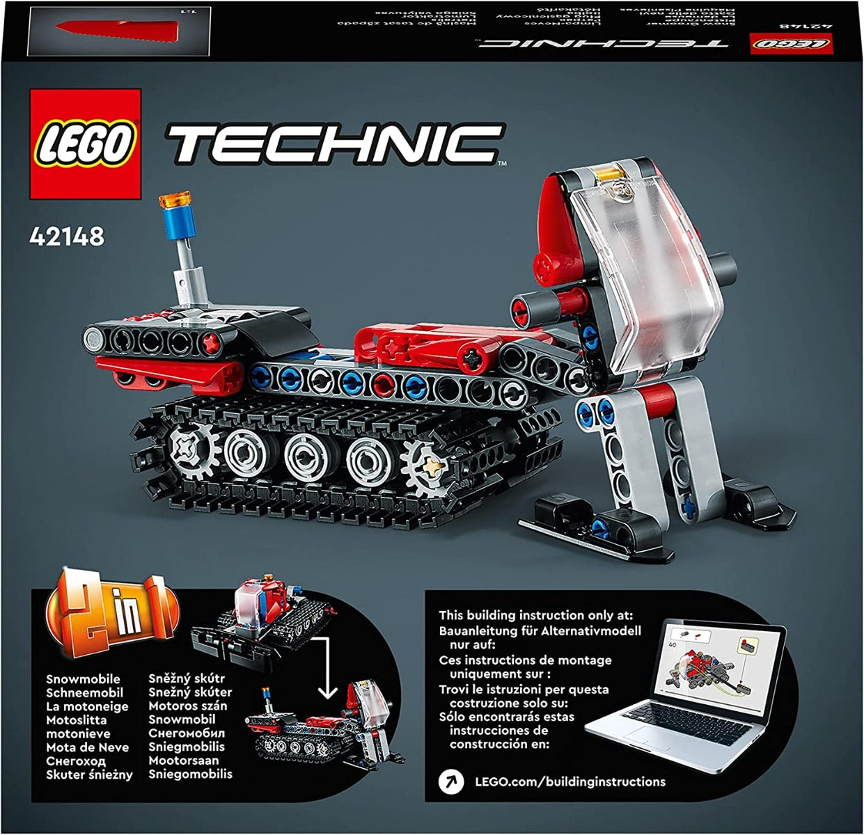 Lego Technic Winter Snowmobile or Snow Groomer 42148