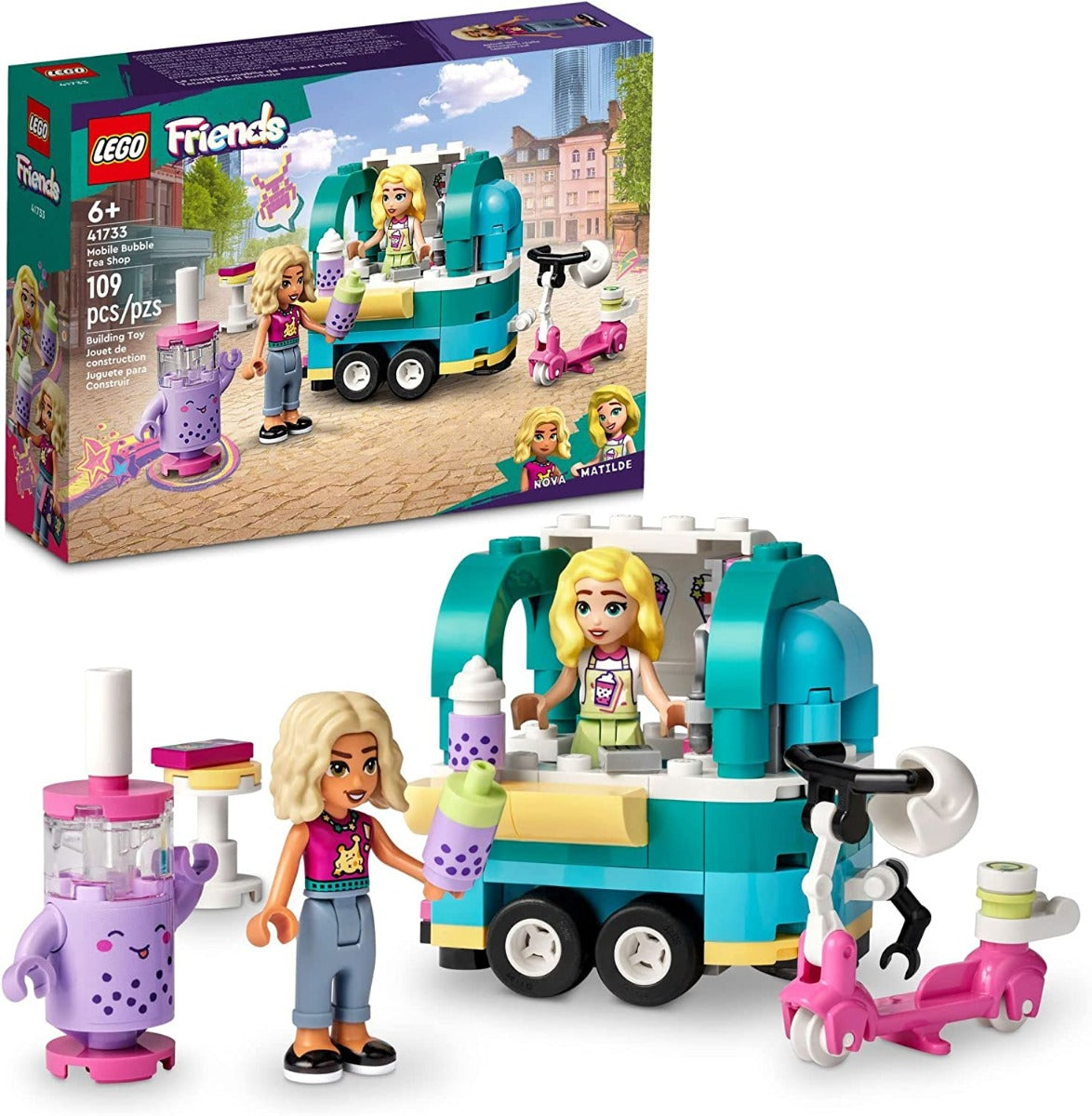 Lego Friends Mobile Bubble Tea Stand 41733