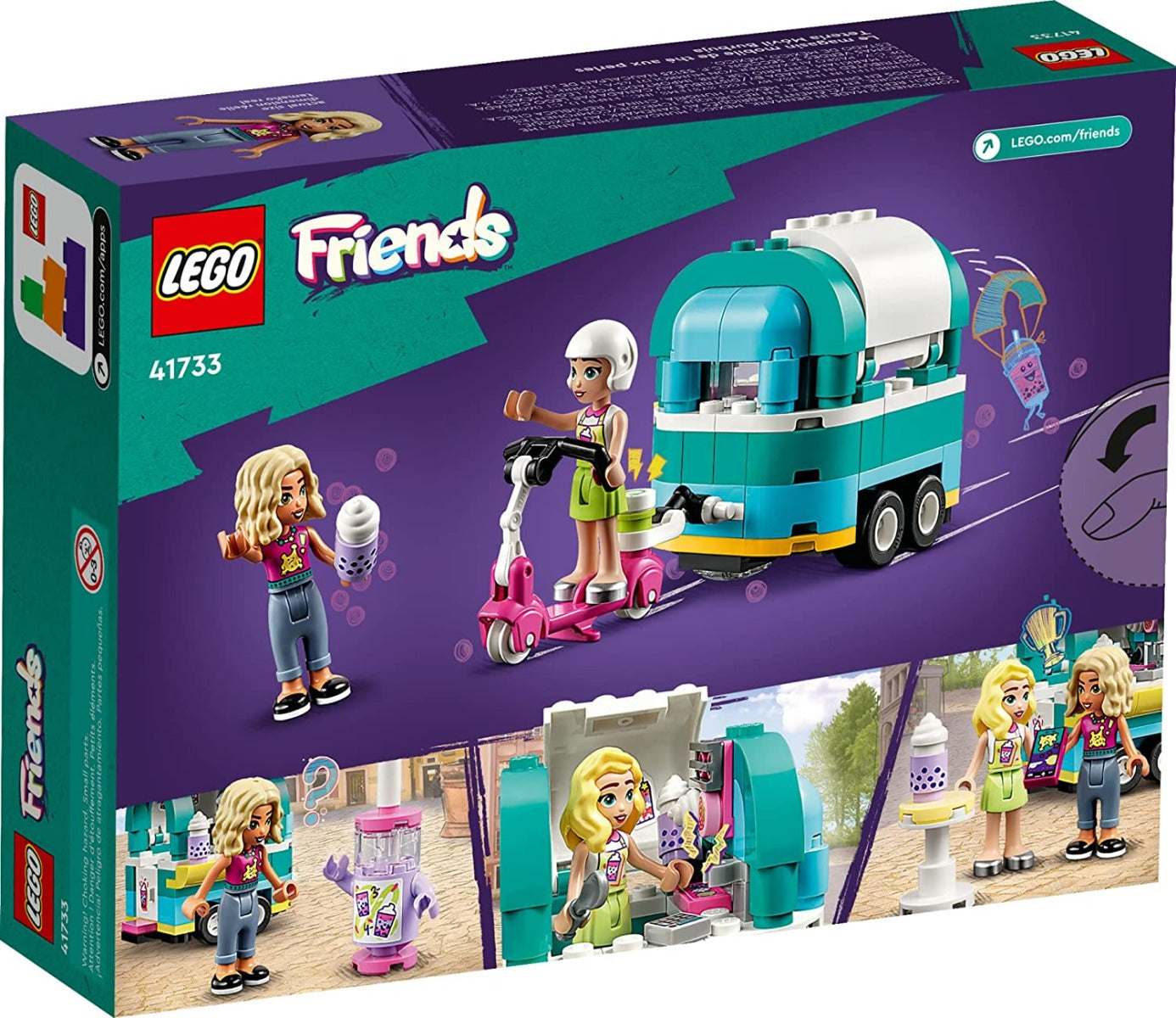 Lego Friends Mobile Bubble Tea Stand 41733