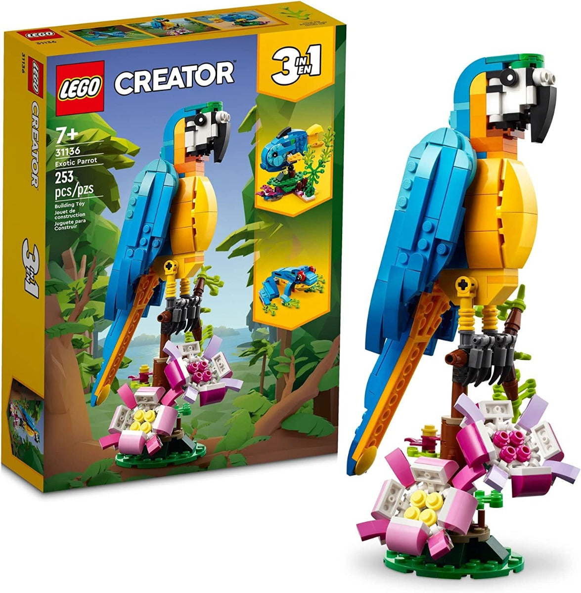 Lego Creator Exotic Parakeet 31136