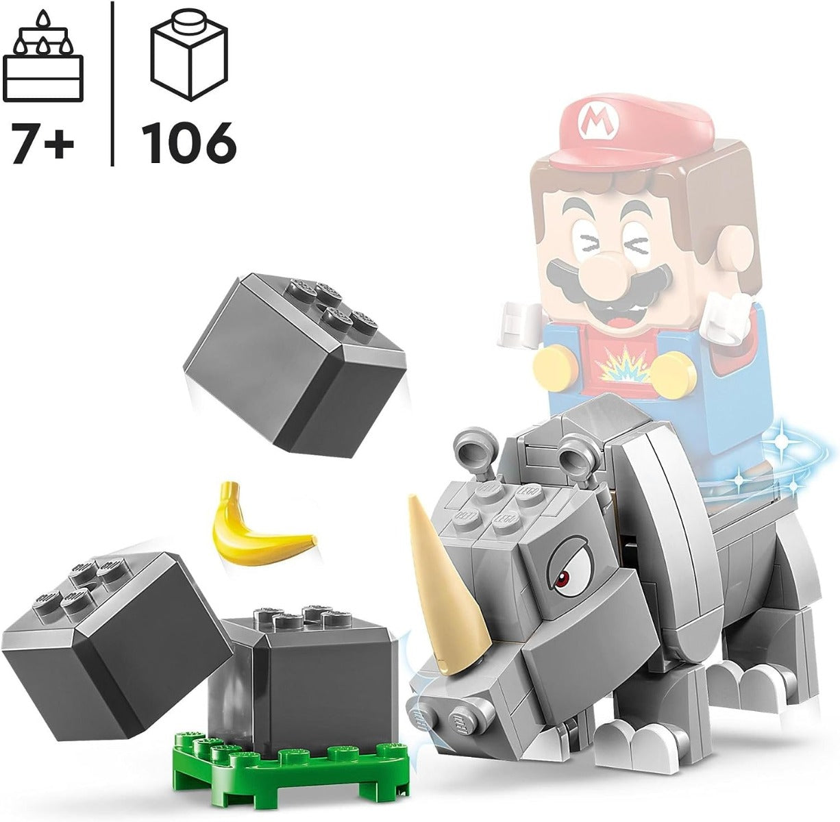 Lego Super Mario Expansion Set Rambi the Rhino 71420