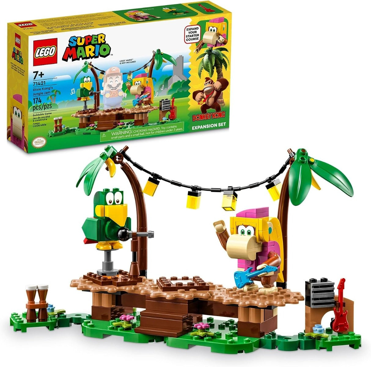 Lego Super Mario Expansion Set: Dixie Kong's Jungle Sound 71421