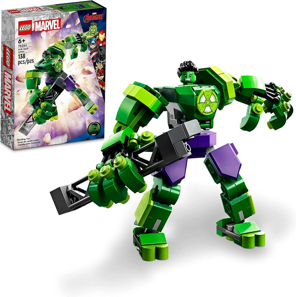 Lego Marvel Hulk Mech Armor 76241