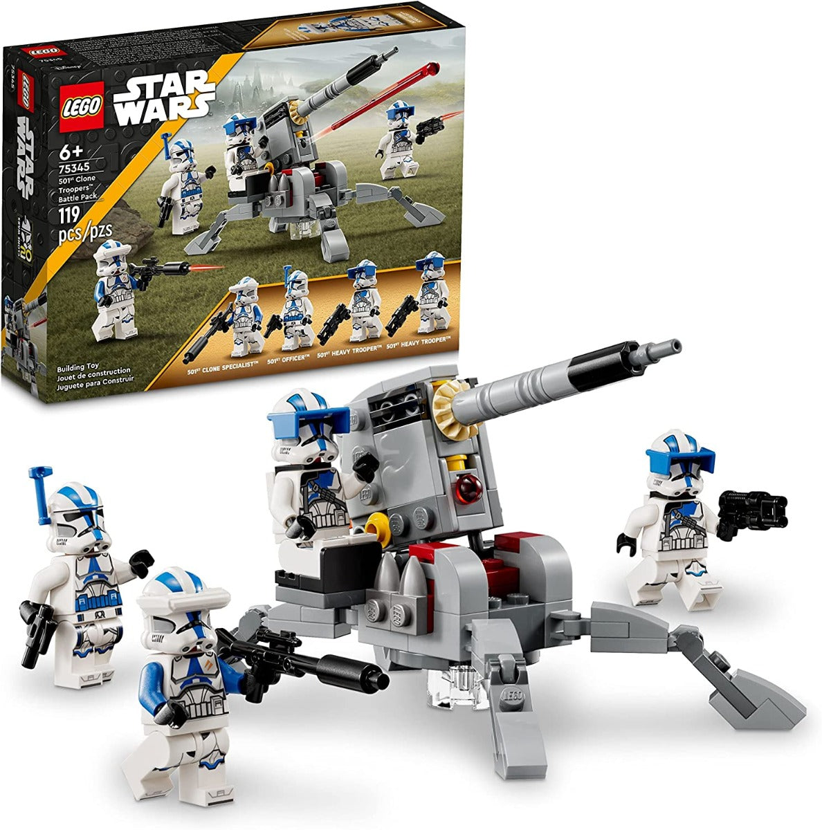 Lego Star Wars 501st Clone Troopers Battle Pack 75345