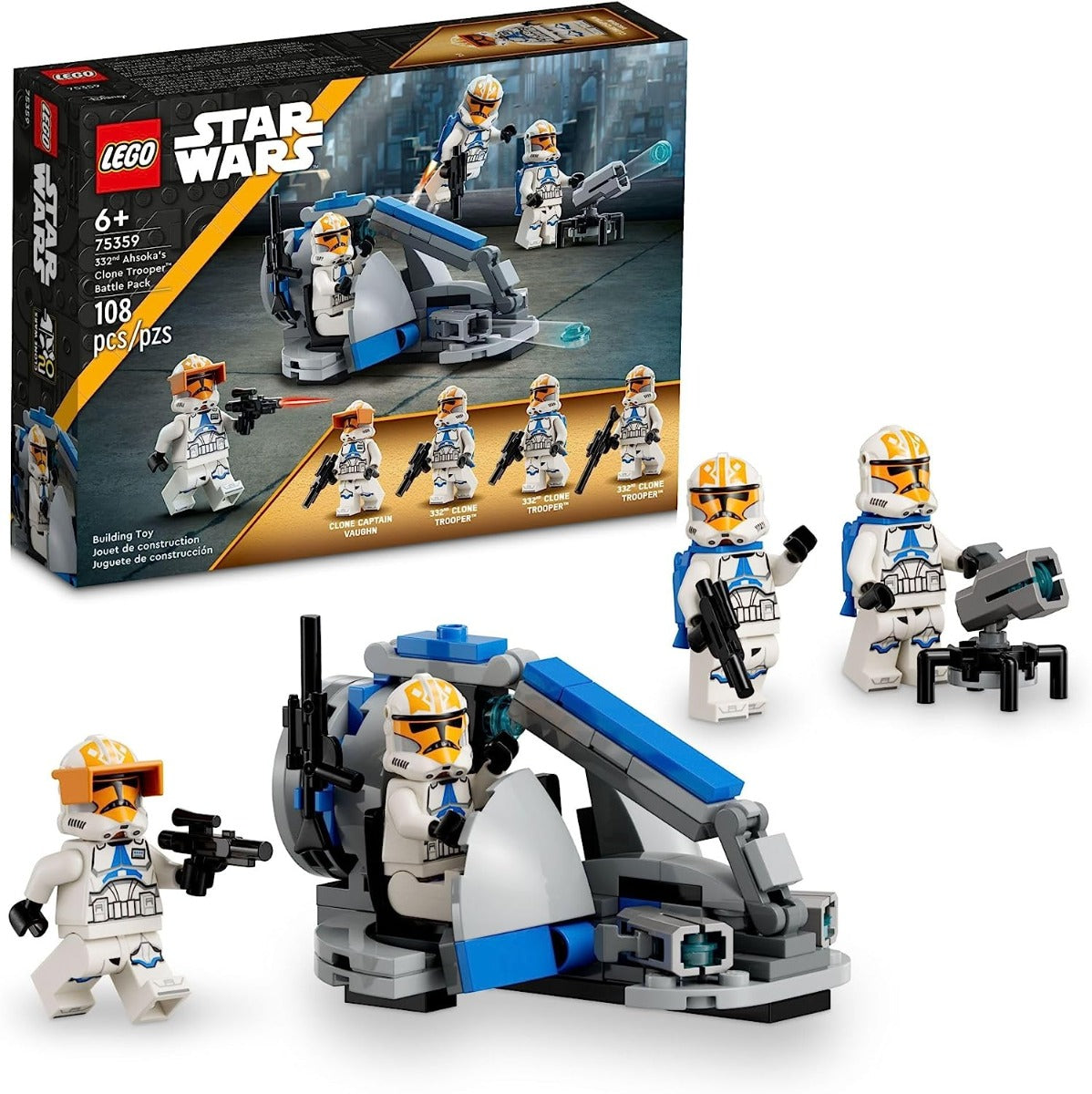 Lego Star Wars Battle Pack: Ahsoka's 332nd Clone Troopers 75359