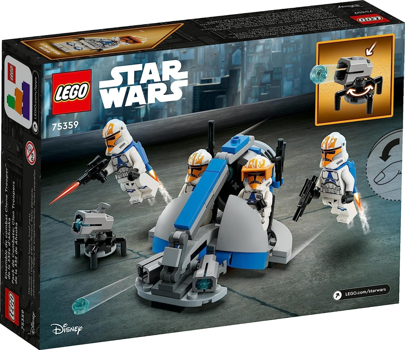 Lego Star Wars Battle Pack: Ahsoka's 332nd Clone Troopers 75359