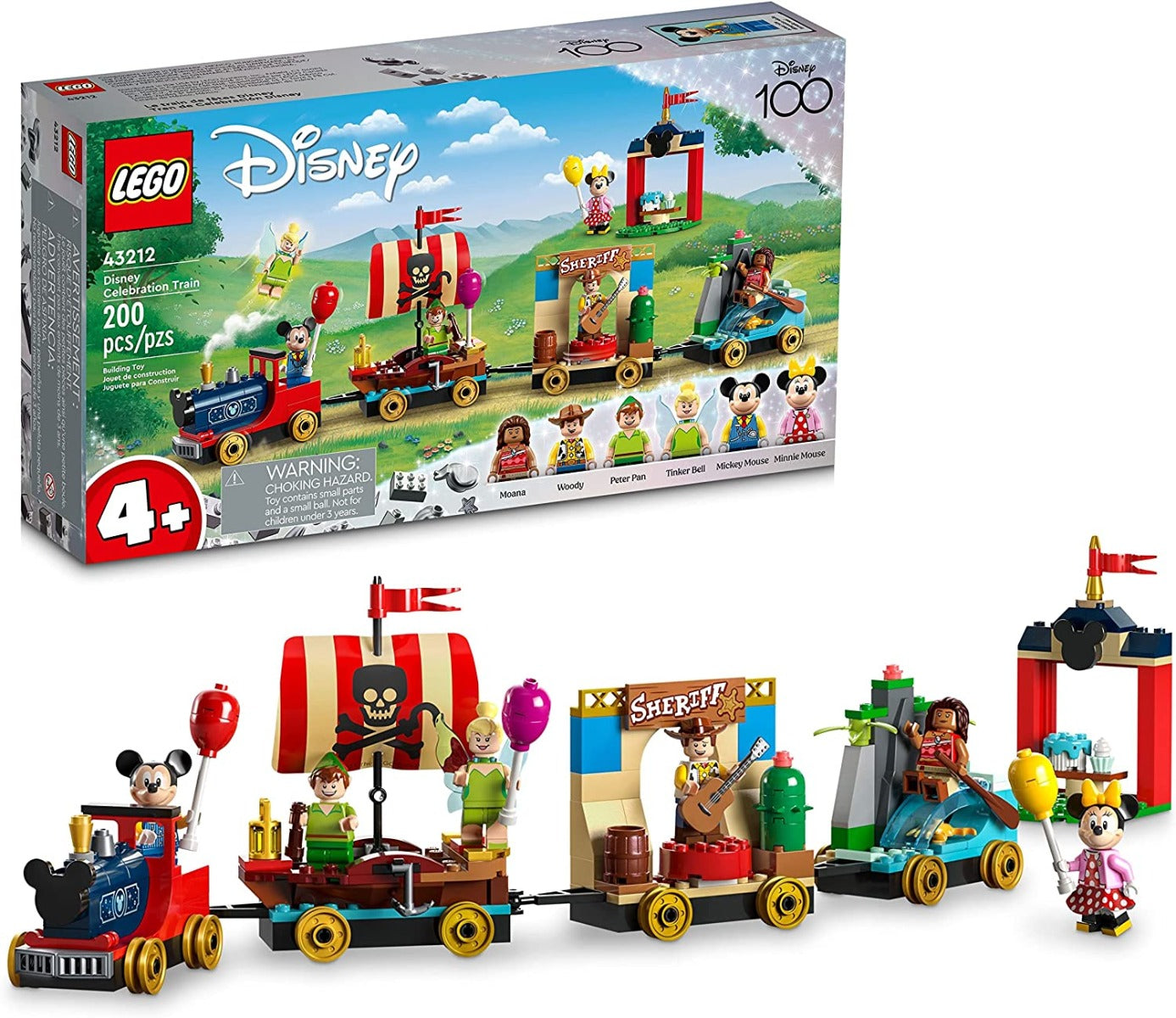 Lego Disney Celebration Train Disney 43212