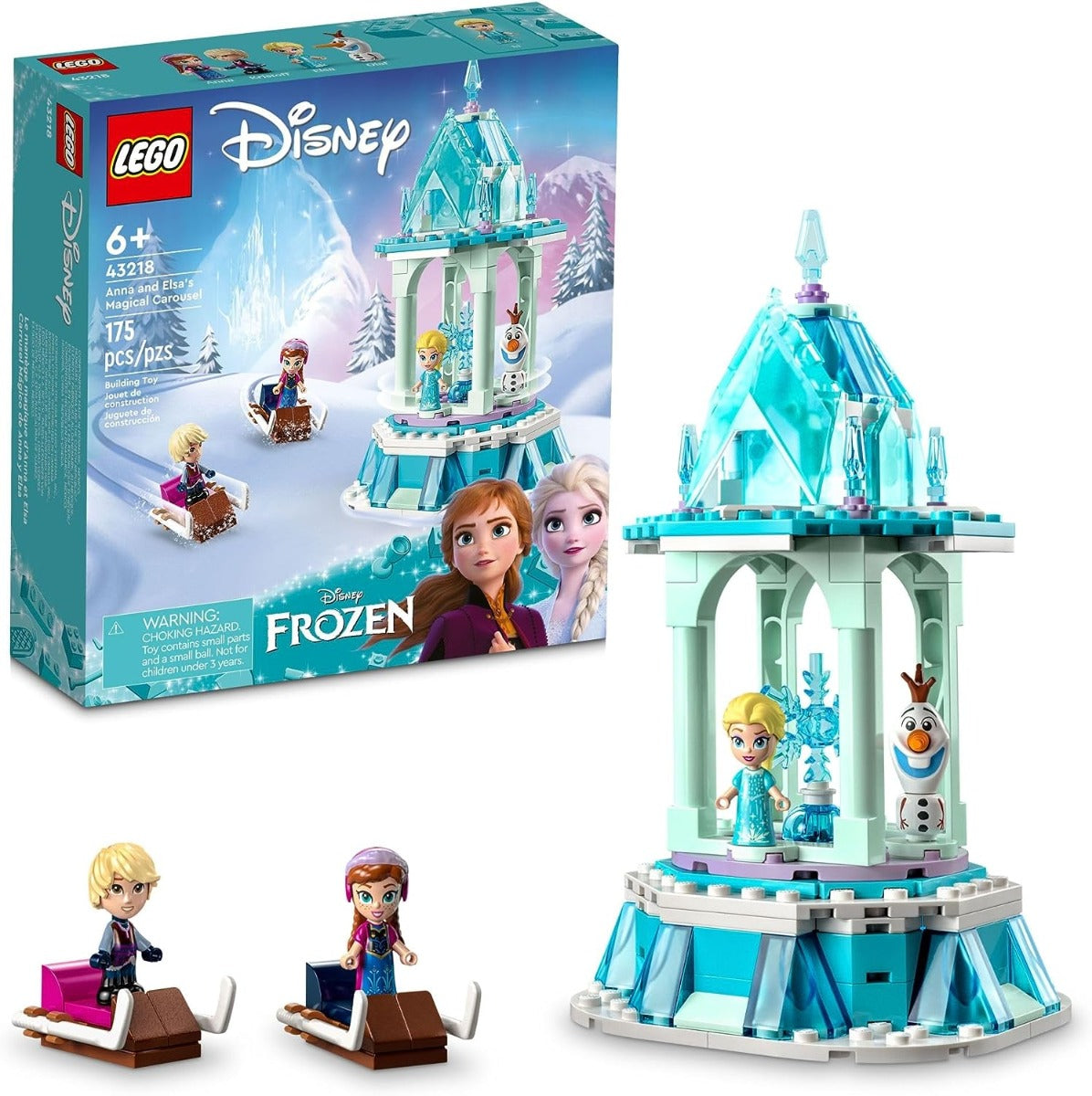 Lego Disney Frozen Anna and Elsa's Magical Carousel 43218