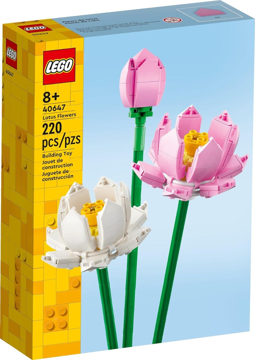 Lego Iconic 40647 Lotus Flowers Floral Gift