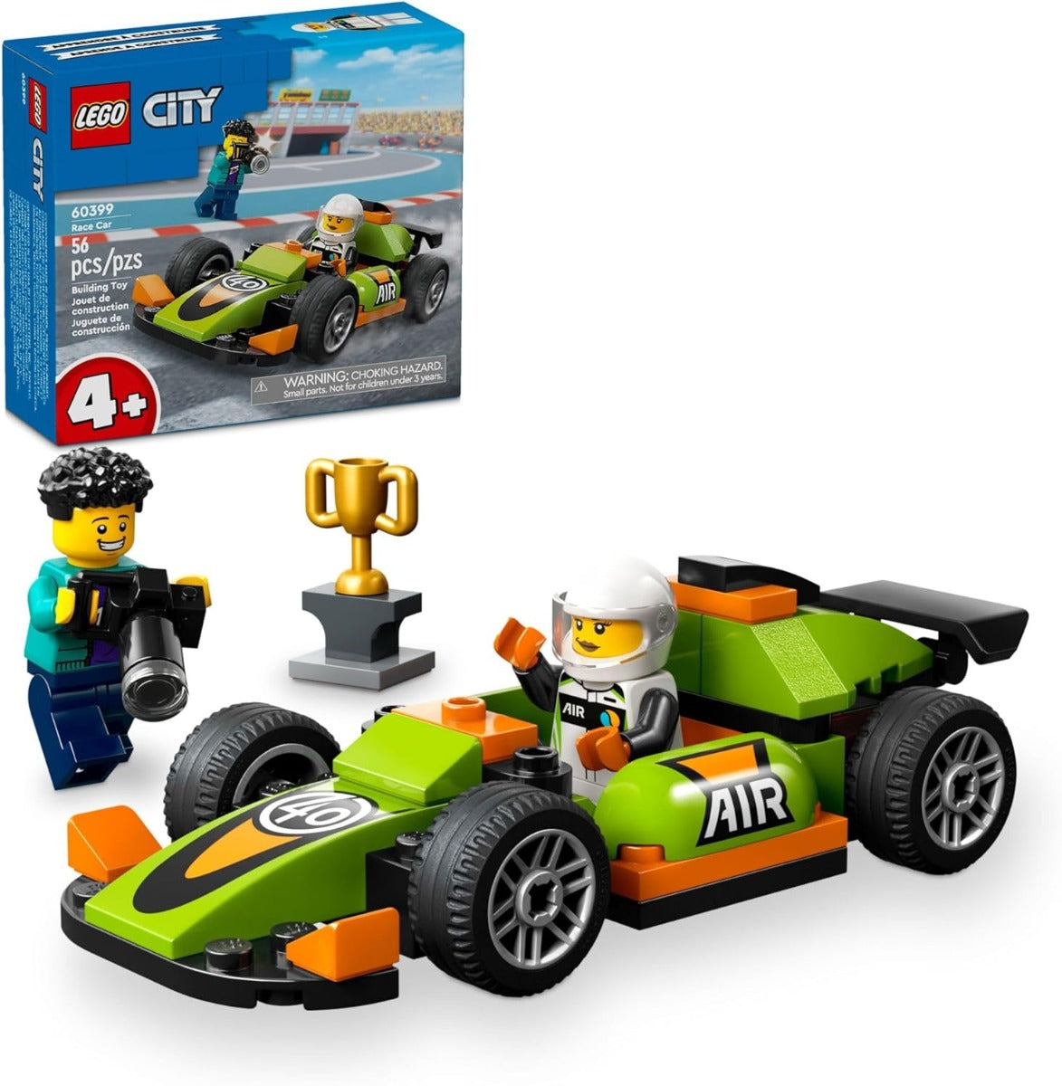 Lego 60399 City Green Racing Sports Car