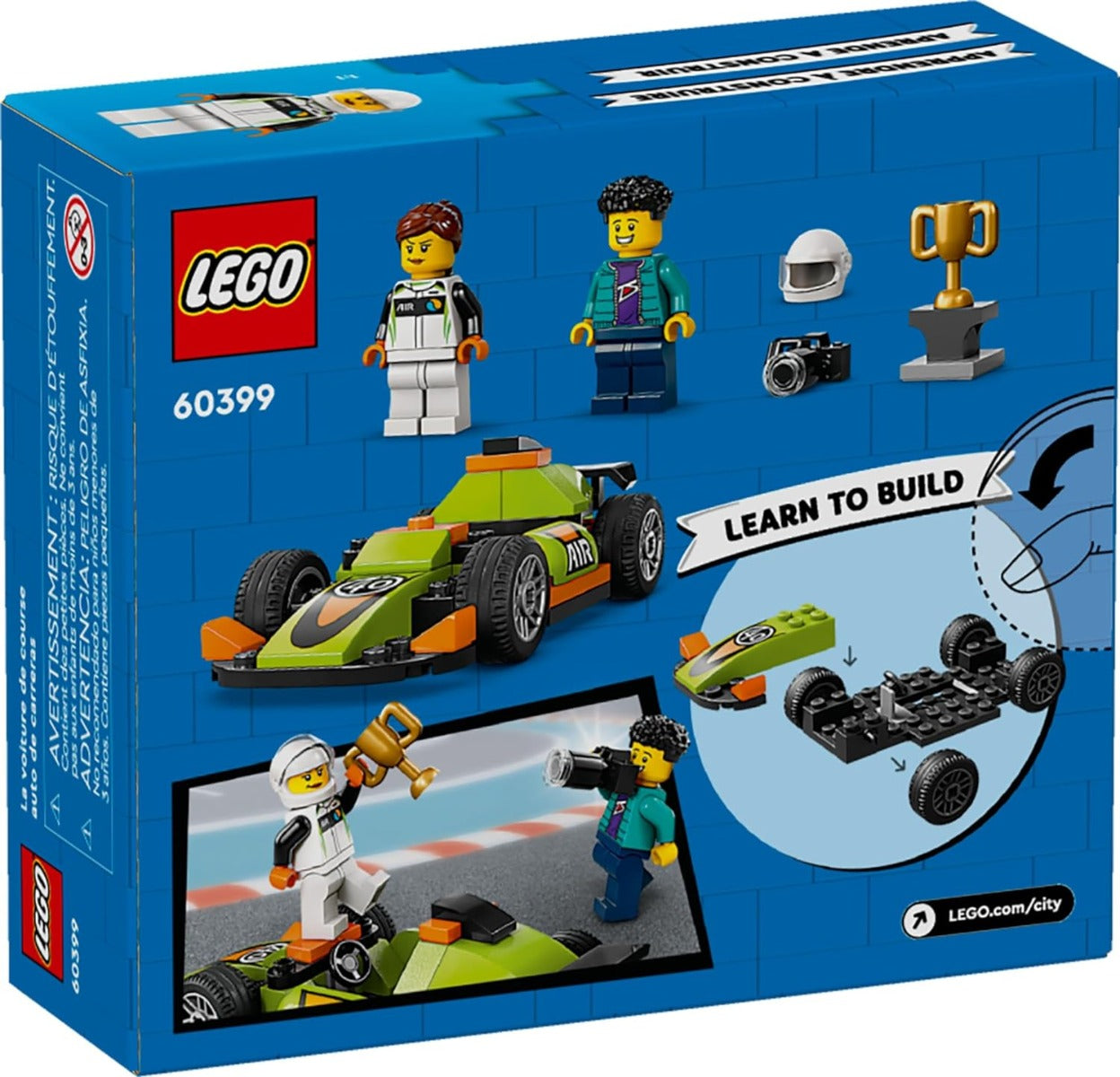 Lego 60399 City Green Racing Sports Car