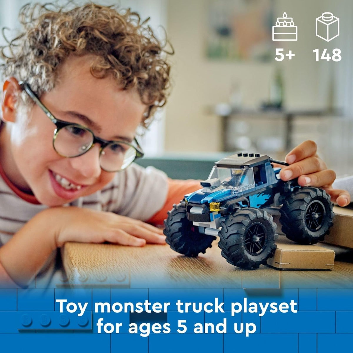 Lego 60402 City Monster Truck Azul