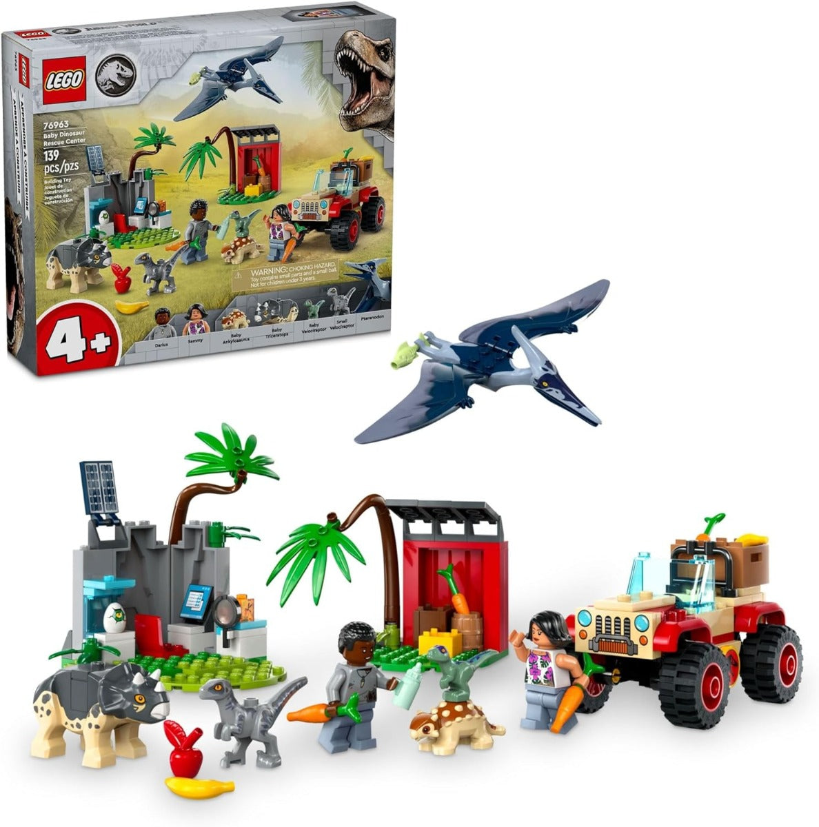 Lego 76963 Jurassic World Baby Dinosaur Rescue Center