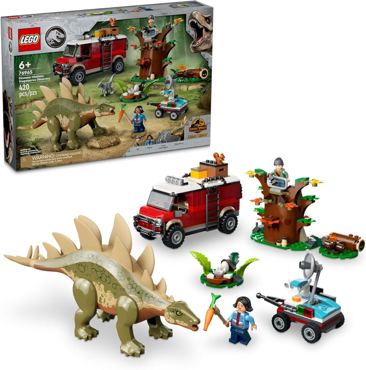 JURASSIC Dinosaur Missions: Stegosaurus Discovery 76965