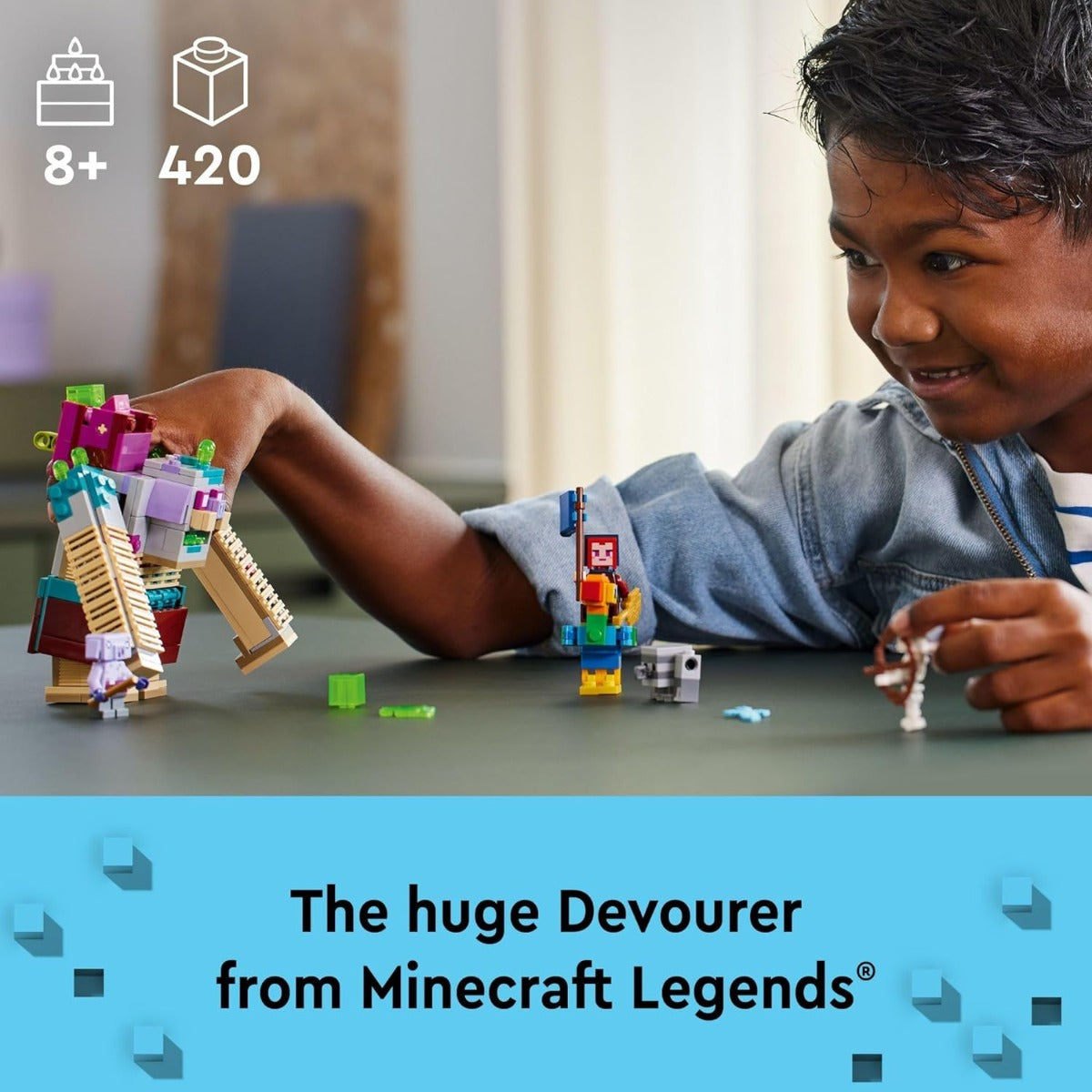 Lego Minecraft Legends 21257 The Duel Against the Devourer