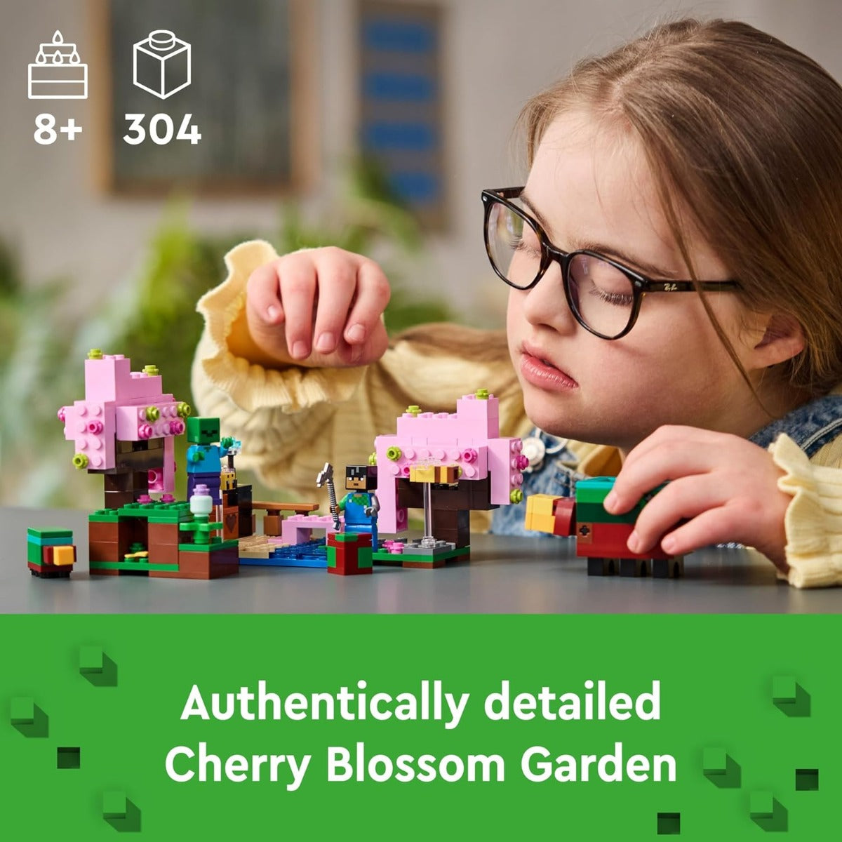 MINECRAFT THE CHERRY GARDEN IN BLOSSOM 21260