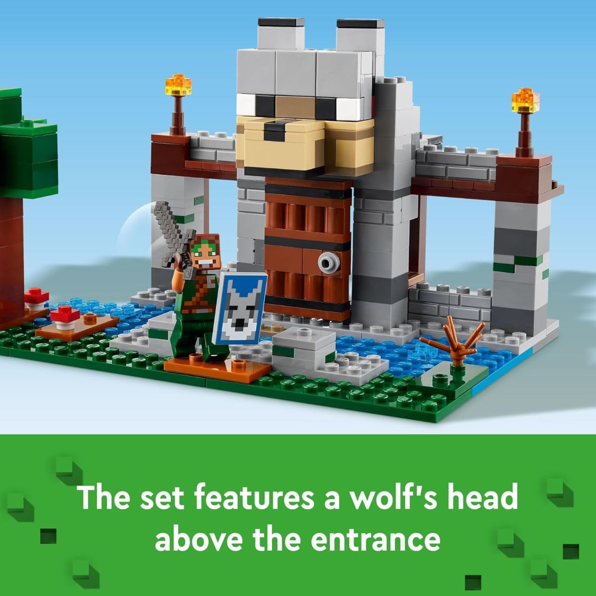 MINECRAFT THE WOLF FORTRESS 21261