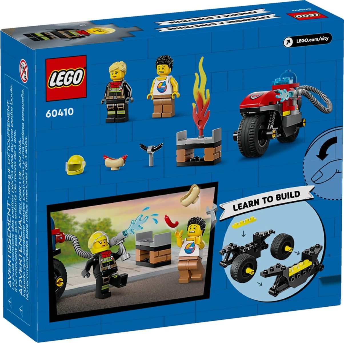 Lego 60410 City Fire Rescue Bike