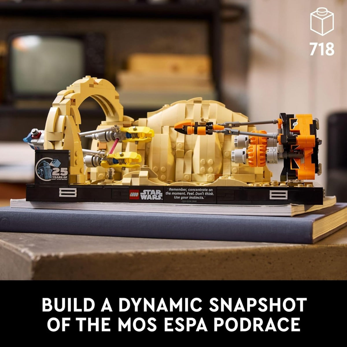 STAR WARS Diorama: Mos Espa Pod Race 75380