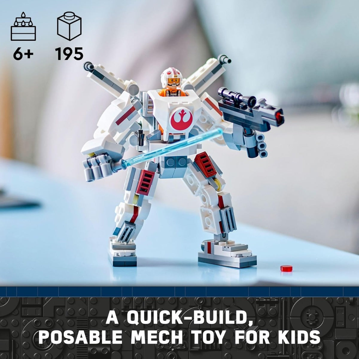 STAR WARS Meca Ala-X de Luke Skywalker  75390