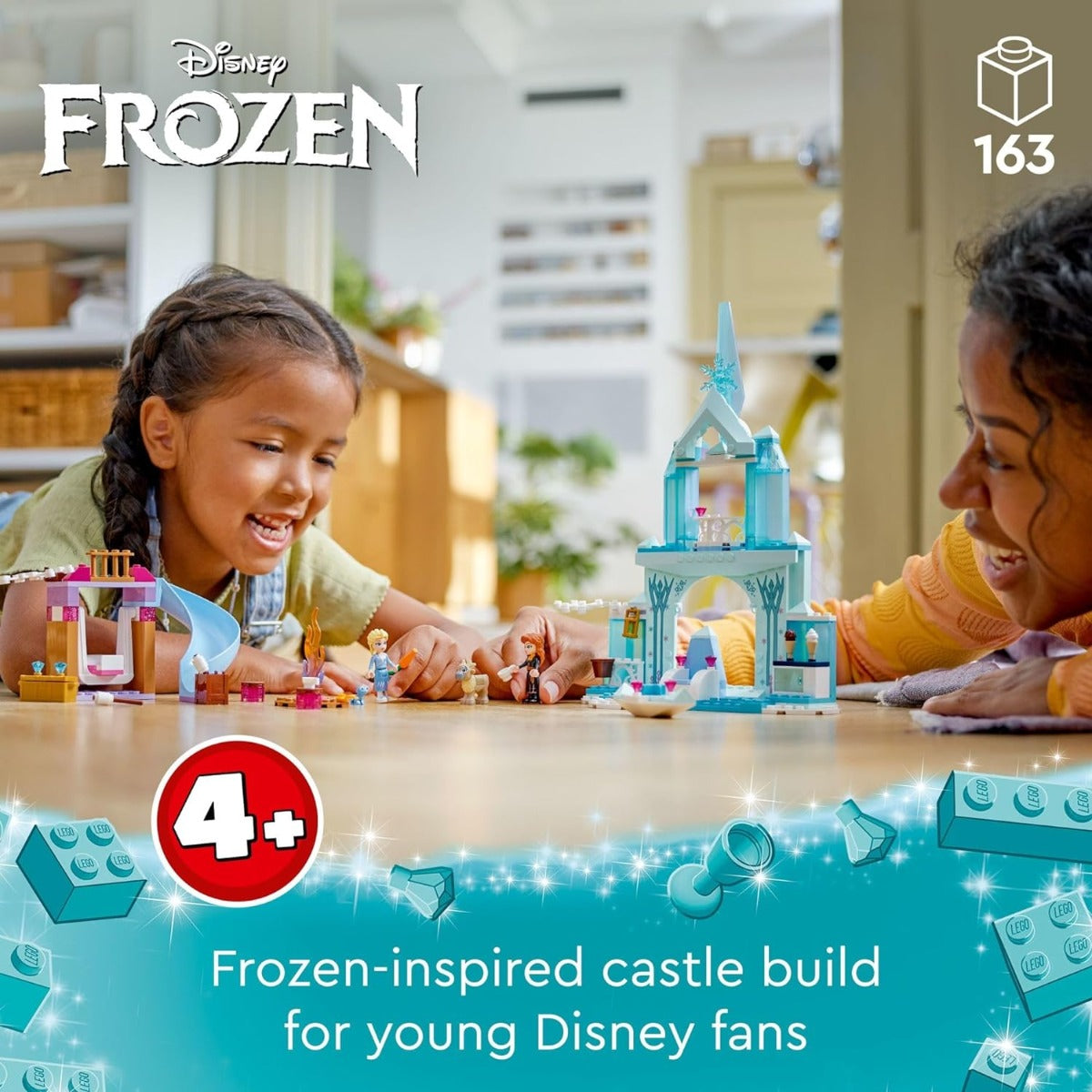 Lego 43238 Disney Frozen Elsa's Ice Castle Buildable Children's Toy Set