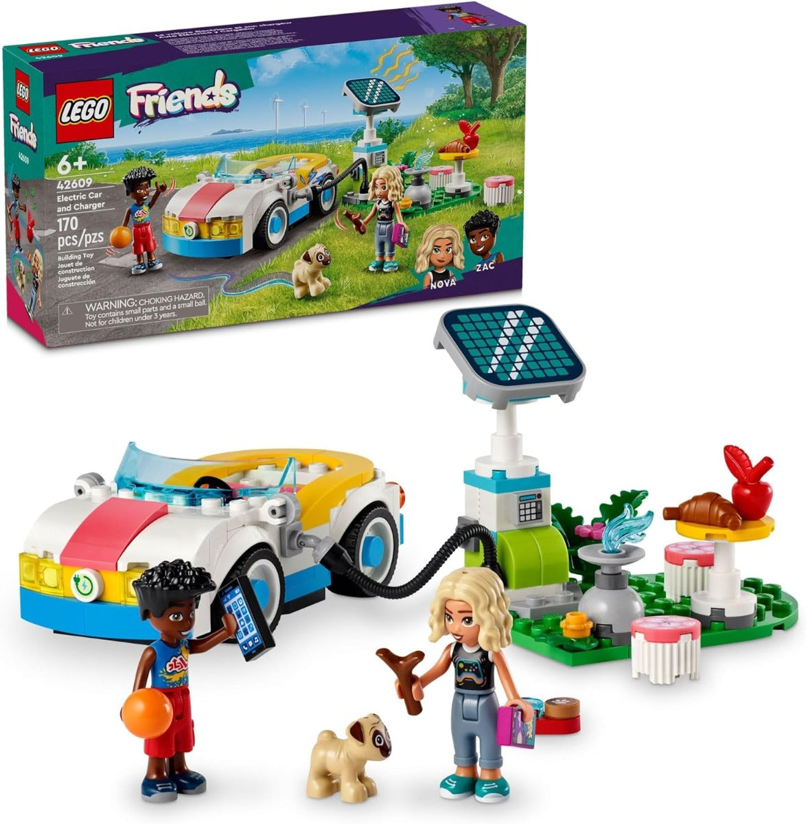 Lego 42609 Friends Electric Car and Charger