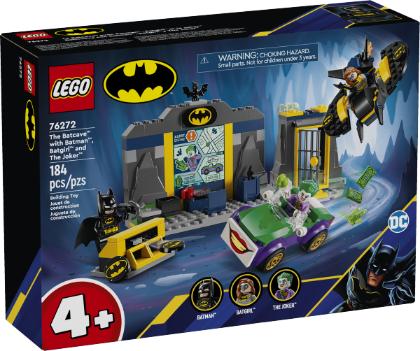 SUPER HEROES Batcave with Batman, Batgirl and The Joker 76272