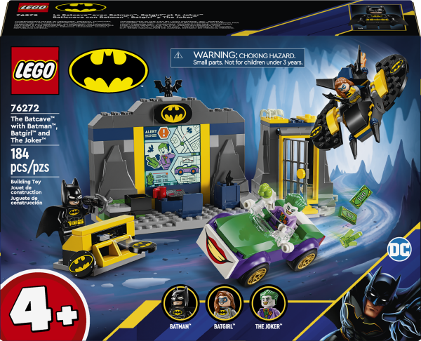 SUPER HEROES Batcave with Batman, Batgirl and The Joker 76272