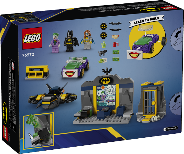 SUPER HEROES Batcave with Batman, Batgirl and The Joker 76272