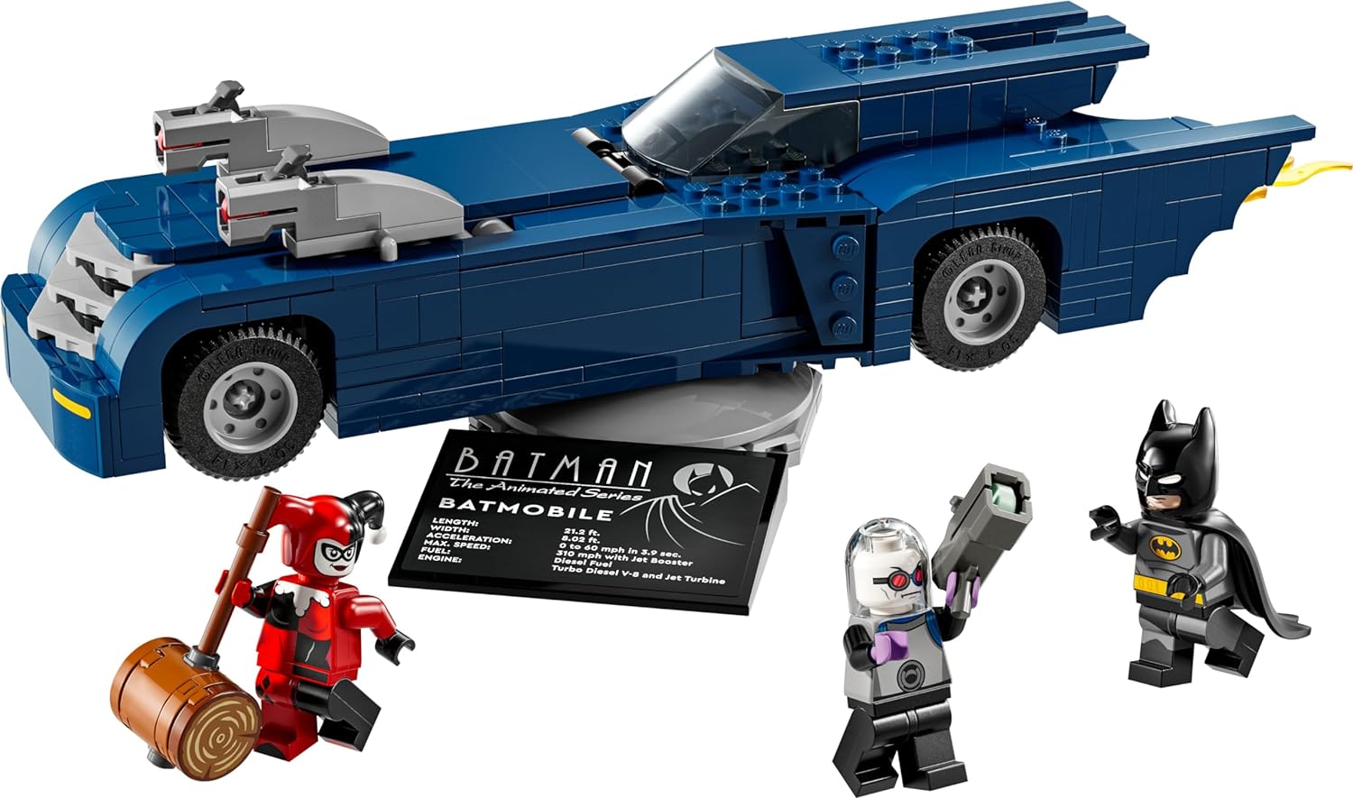 LEGO DC Batman Batman with Batmobile vs. Harley Quinn and Mr. Freeze 76274