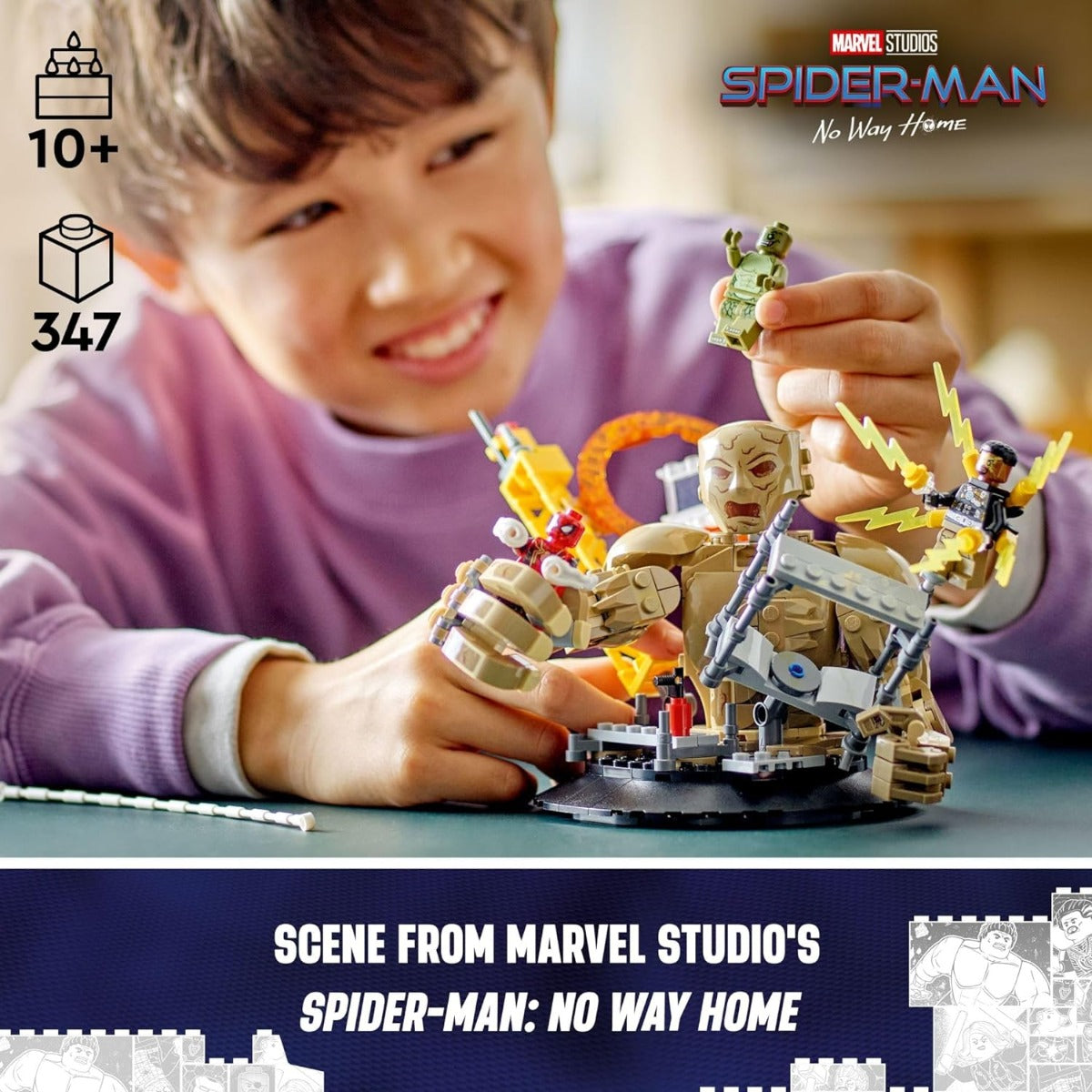 Lego 76280 Marvel Spiderman vs. sandman