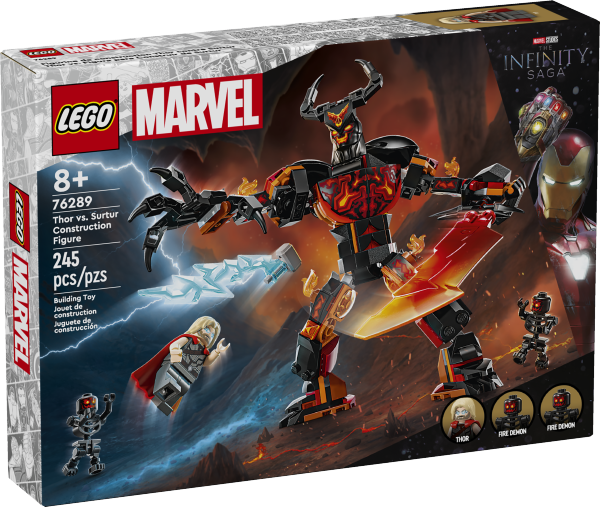 SUPER HEROES Thor vs. Surtur Buildable Figure 76289