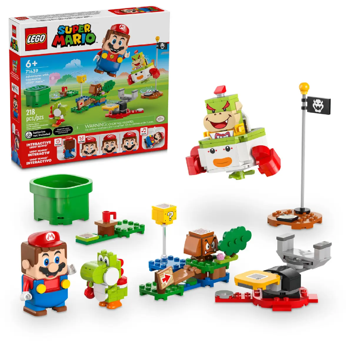 Interactive adventures with LEGO® Mario™ 71439